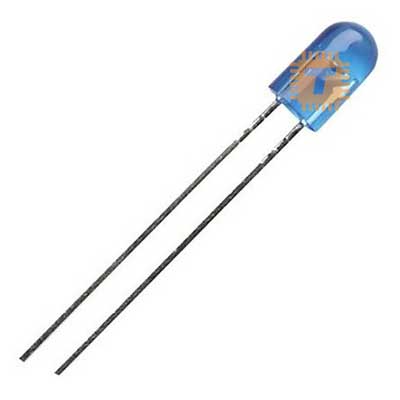 LED 4.8mm Oval Blue Diffused (LE0054)