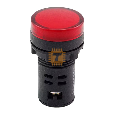 LED Indicator Small Red Panel Mount 12V-48V DC AD16-16DS (NL0034)