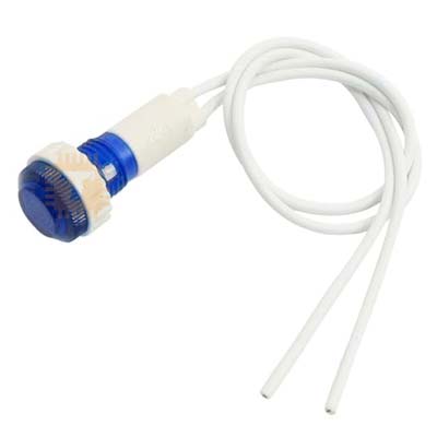 LED Indicator Tiny Blue Panel Mount 8mm (NL0031)