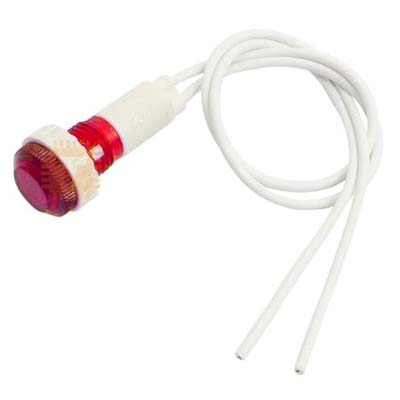 LED Indicator Tiny Red Panel Mount 8mm (NL0032)