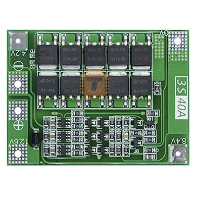 Li-ion 18650 3S 40A BMS PCM Battery Protection Board (MD0680)