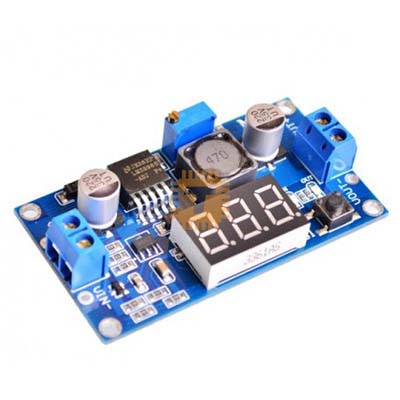 LM2596S Display 3-40V to 1.5-35V 3A DC to DC Adjustable Step-Down Buck Module (MD0444)