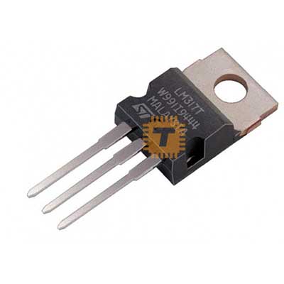 LM317T Adjustable Voltage Regulator (IC0002)