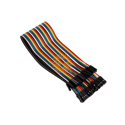 Long Jumper wire Female-to-Female (1x40-pin 30cm) (TA0118)