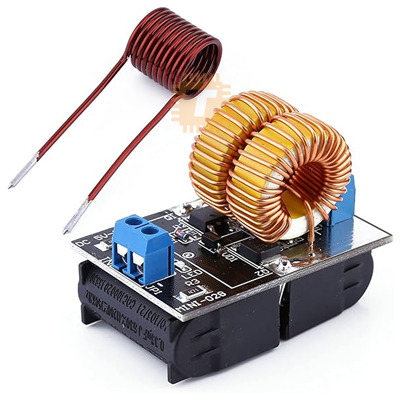 Low Voltage Induction Heating Power Supply Module (5V-12V) With Coil (MD0866)