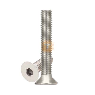 M3 16mm Stainless Steel Hex Flat Socket Head Countersunk Screw (TA0839)