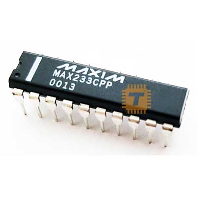 MAX233CPP RS232 5V Multichannel Driver (IC0041)