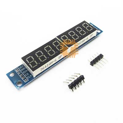 MAX7219 8-Digit Digital LED Tube Display Module Red (MD0236)