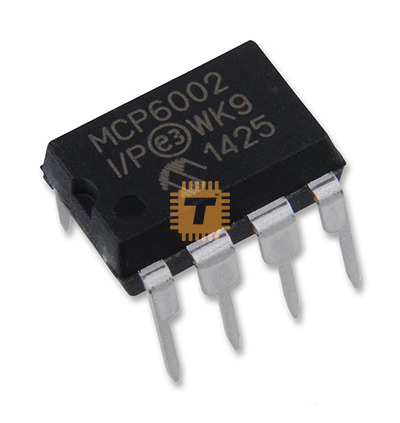 MCP6002 1MHz Low Power Dual Operational Amplifier Op-Amp (IC0240)