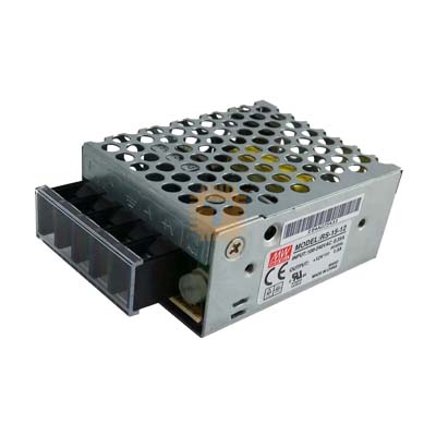 MEAN WELL RS 15.6W 12V 1.3A AC-DC Metal Case Power Supply (Original) (PS0036)