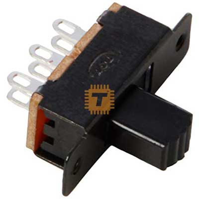 Miniature 2-Way 6-Pin Slide Switch (BU0036)