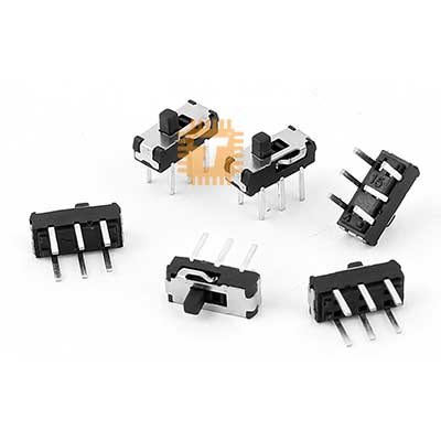 Miniature DPDT 2P2T 6 Pin Vertical DIP Slide Switch 9x4x3.5mm (BU0065)