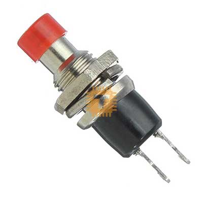 Mini Momentary Push Button Switch Red (BU0021)