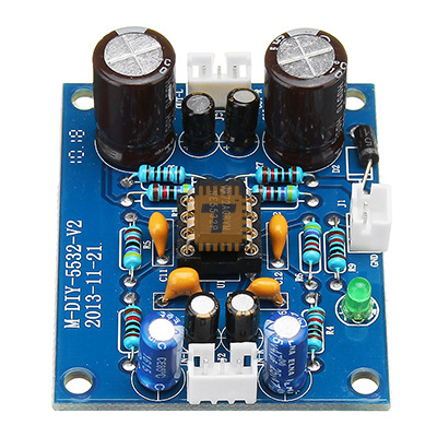 NE5532 Preamplifier Module 12-35VDC 600mA Pre-Amp (MD0464)