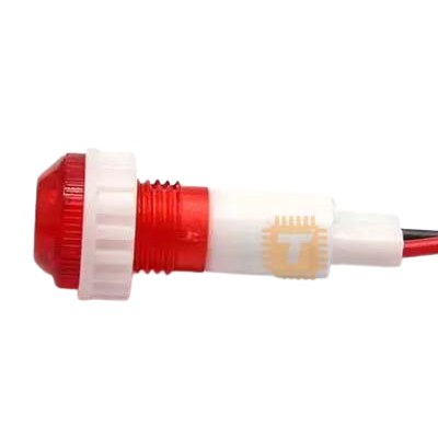 Neon Indicator Tiny Red Panel Mount 8mm (NL0004)