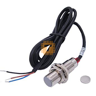 NJK-5002C 10mm Hall Effect Sensor Proximity Switch NPN NO 5-30VDC 150mA 3-wire Magnetic (MD0479)