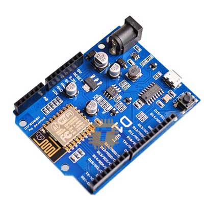 NodeMCU D1 ESP8266 ESP-12E UNO Dev Board MicroUSB CH340 WiFi Bluetooth IoT (MD0254)