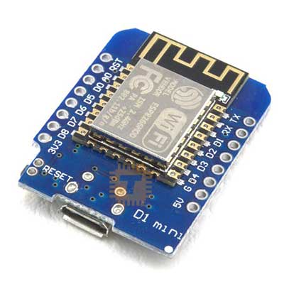 NodeMCU D1 Mini Lua WeMos ESP8266 Dev Board MicroUSB CH340 4MB WiFi Bluetooth IoT (MD0395)