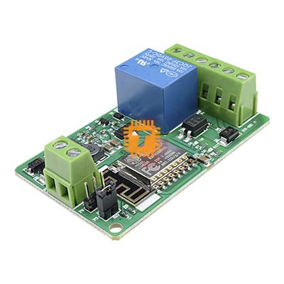 NodeMCU ESP8266 ESP-12E Dev Board 1-Channel Relay 7-30VDC WiFi Bluetooth IoT (MD0264)