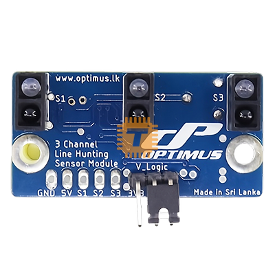 Optimus 3 Channel Line Hunting Sensor Module (OP0151)