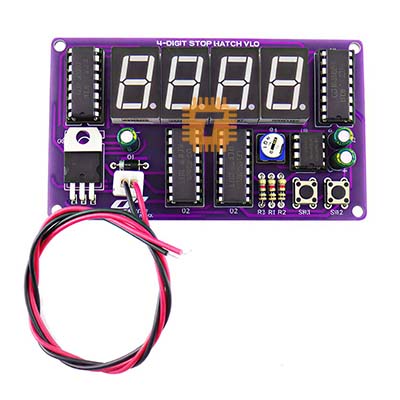Optimus 4-Digit Stopwatch DIY Kit (EL0008)