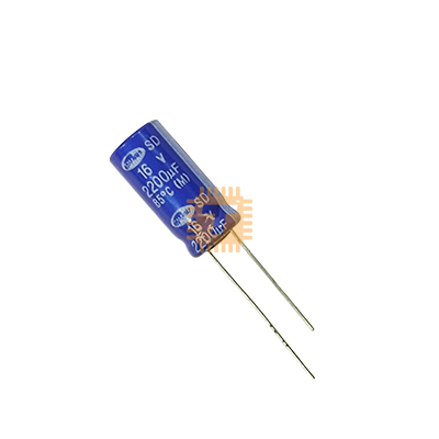 Original SAMWHA 2200uF 16V Electrolytic Capacitor THT (CA0229)