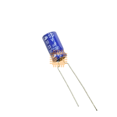 Original SAMWHA 33uF 50V Electrolytic Capacitor THT (CA0212)
