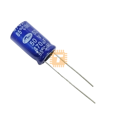 Original SAMWHA 470uF 50V Electrolytic Capacitor THT (CA0226)