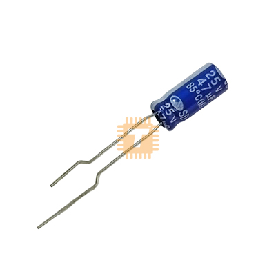 Original SAMWHA 47uF 25V Electrolytic Capacitor THT (CA0213)