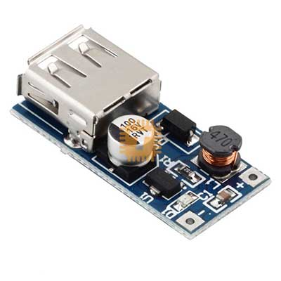 PFM Control DC USB 0.9V 5V to 5V DC Boost Step-up Power Supply Module (MD0054)