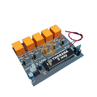 Pinsara 12VDC 5 Way Thorana Flasher (MD1004)