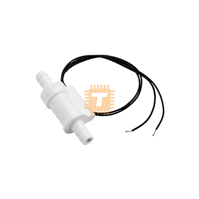 Piston Type Plastic Water Flow Switch Sensor White for CO2 Laser Engraving Cutting Machine (MT0463)