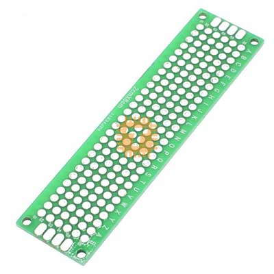 Prototype PCB Board Dual Layer FR4 20x80mm (High Quality) Vero Dot (TA0322)