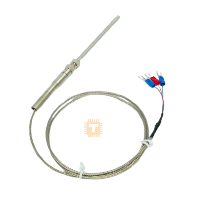 PT100 Thermocouple (100mm) 0 to +400C 80cm WZP-291 (MD0954)