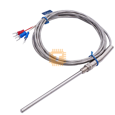 PT100 Thermocouple (50mm) -50 to +400C 80cm (MD0999)