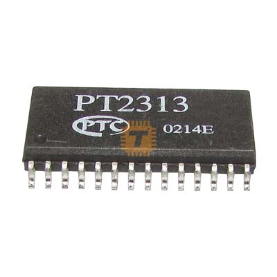 PT2313 Three-input Four-channel Digital Control Audio Processor SOP-28 (IC0191)