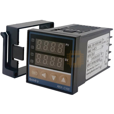 REX-C100FK07-MAN Dual Digital RKC Display PID Temperature Controller (MD0715)