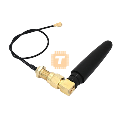 Right-Angle GSM Antenna with IPEX to SMA Cable 10cm (MD0961)