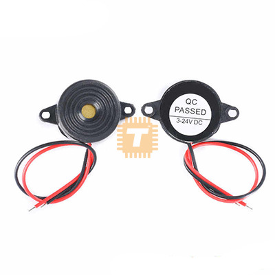 SHD2210 Active Piezo Buzzer 3-24VDC 22x10mm (SP0032)