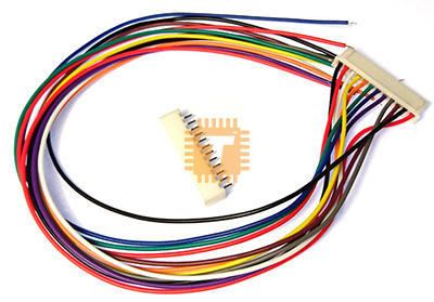 Short 12-Way PCB Mount Wire Clip with Socket (XH-12PX-150MM) (TA0417)