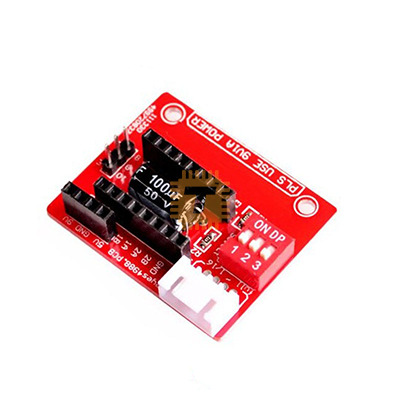 Single Channel Base Board for A4988 DRV8825 Stepper Motor Driver (MD0575)