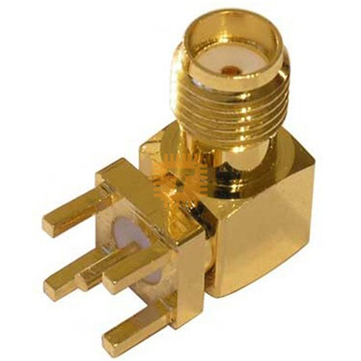 SMA-KWE 15mm Right Angle Female RF Connector THT (TA1251)