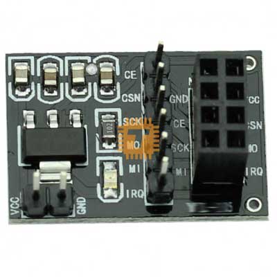 Socket Adapter for NRF24L01+ Transceiver (MD0191)