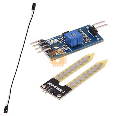 Soil Humidity Hydrometer Moisture Detection Sensor Module for Arduino (MD0105)