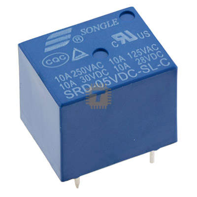 Songle 5VDC Miniature Relay 10A 250VAC / 10A 30VDC (Original) (RL0053)