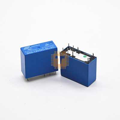 Songle Relay SMI-12VDC-SL-2C 12VDC [5A 250VAC/30VDC] DPDT (RL0043)