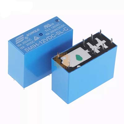 Songle Relay SMIH-12VDC-SL-C 12VDC [16A 240VAC/30VDC] DPDT (RL0065)