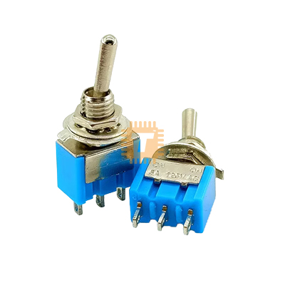 SPDT Toggle Switch 3-Pin 250VAC 3A (BU0132)
