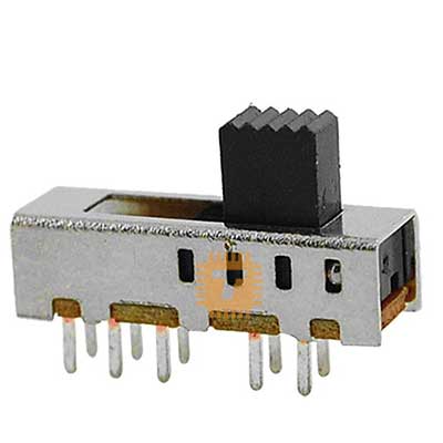 ST091Y SS24E01-G5 Slide Switch Vertical 10-pin 4-position 2P4T DP4T (BU0064)