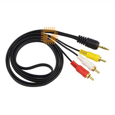 Stereo To 3RCA Wire Cord 1.5M (TA0295)